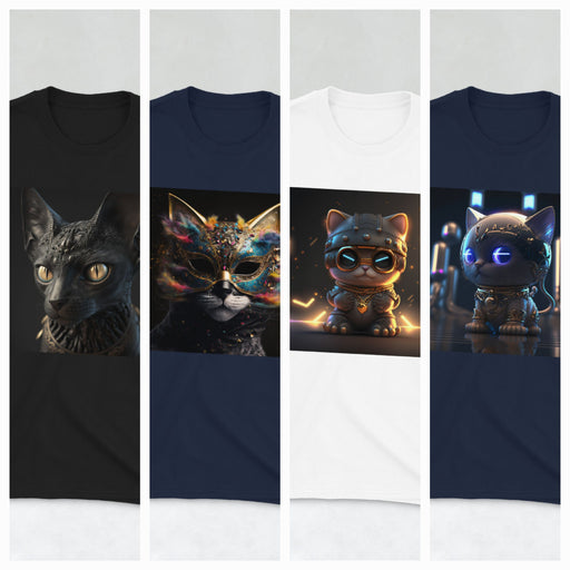 Ai cats unisex t-shirt collection